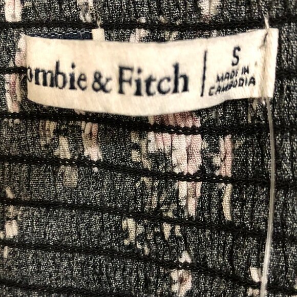 NWT Abercrombie & Fitch Floral V-Neck Bodysuit - Picture 5 of 7